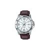 CASIOSTANDARD Series Simple Casual Fashion Business Retro Versatile Classic Pointer Series Date Display White Dial Waterproof MTP-VD01L-7BV