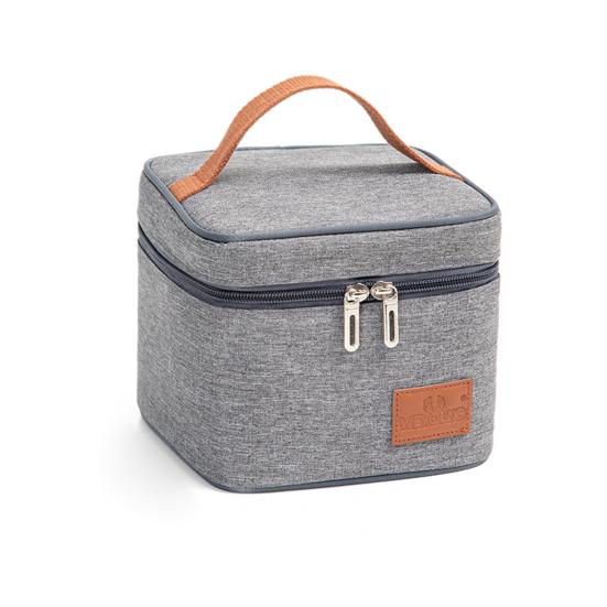 

Lunch Bag Multi-layer Large Capacity Thickened Waterproof Heat Preservation with Handle Portable Food Picnic Thermal Bag Office Supply