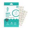 Bake 2% Salicylic Acid Hydrocolloid Pimple Patches (36 Dots) | Absorbs Oil, Acne | Waterproof Patches | For Acne, Acne Marks, Acne Prone S