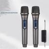 Wireless Microphone Dual Handheld Dynamic Microphone Professional Karaoke Mic for Stage Church Party School Live Speaker Meeting Show