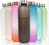Tritan 1000ml Gradient Sports Water Bottle - Large Capacity, Portable, Outdoor Fitness Cup