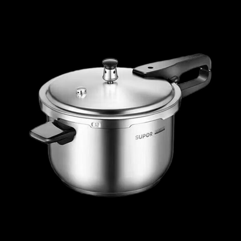 SUPOR 304 Stainless Steel Pressure Cooker 24cm, 7L