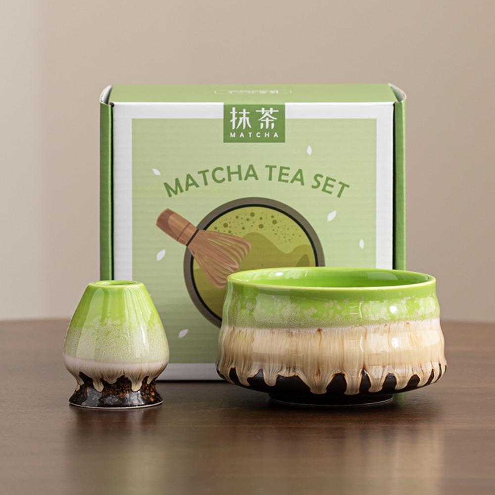Sifter Holder Matcha Tea Set Ceramic Tea Whisk New Song Dynasty Tea Making Tools