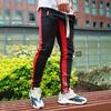 Trousers Contrast Stitching Comfortable Male Clothing Men Skinny All Match Sports Pants for Gyms
