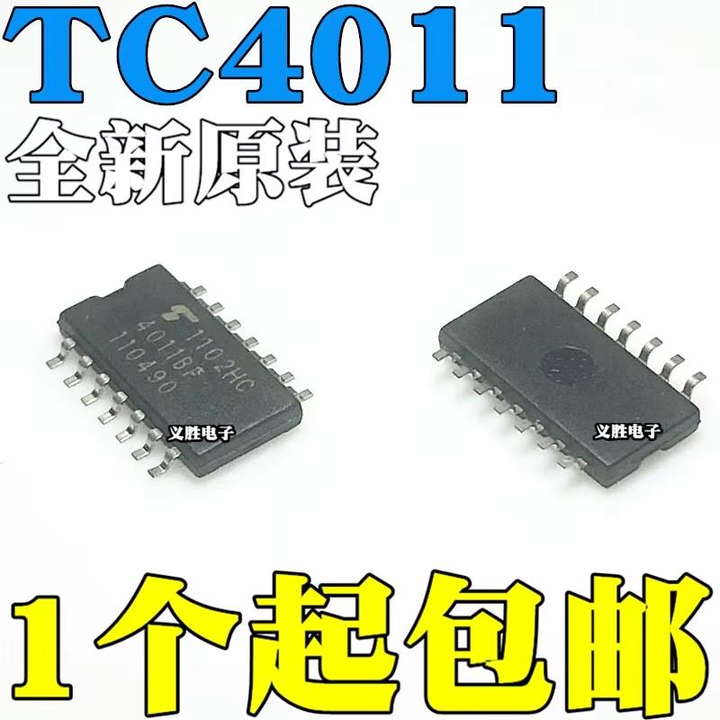 

5pcs original TC4011BF 4011BF 4011B SOP14 5.2MM TC4011 gate logic IC, integrated circuit IC chip
