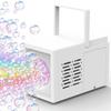 10 hole children's portable outdoor electric bubble machine, electric bubble gun toy no battery no bubble water