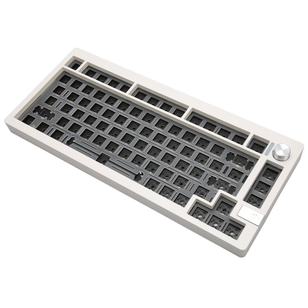 DIY Hot Swappable Keyboard 81 Key 2.4G Bluetooth 5.0 USB C Key Line Separate Mechanical Keyboard