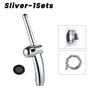 ABS Bidet Shower Spray Clean Body Woman Washer Spray Gun Head Toilet Anal Implement Shower Bathroom Accessories Green