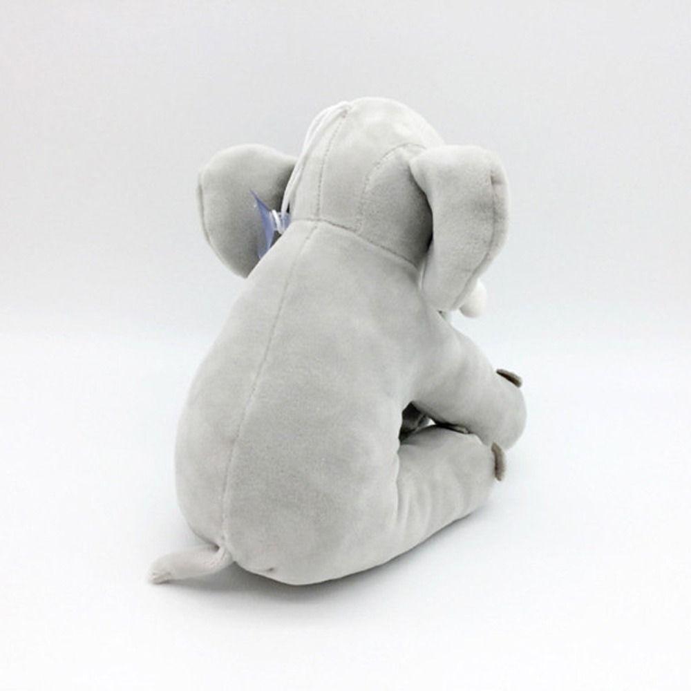 Throw Pillow Elephant Plush Back Cushion Elephant Doll Xmas Gift Stuffed Elephant Toy  Baby Infants