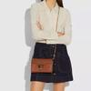 Coach Tabby 20 Woc Classic Tortoiseshell Effect C Buckle Crossbody Bag Small Women Crossbody Bag Caramel 79440-V5L4A