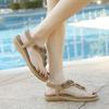 Casual Comfortable Sandals Womens Flowers Arch Support Sandal Summer Fashion Beach Walking Bohemian Flat Shoes For Woman Hot