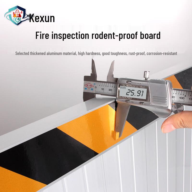 Aluminum Alloy Rodent Barrier