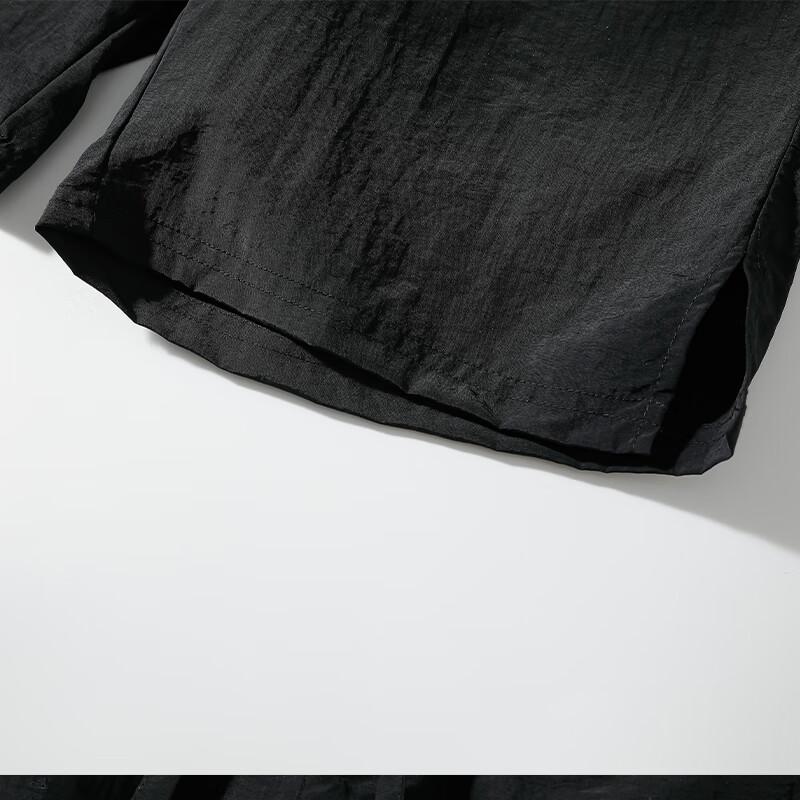 Fengxun Men's Ice Silk Quick-Dry Summer Casual Shorts