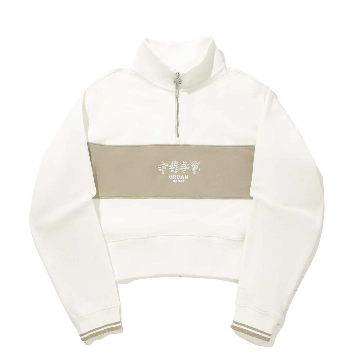 

Li Ning Letter Color Block Stand Collar Soft Versatile Simple Sweatshirt Women sweatshirt AWDV830-4 L