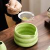 2pcs Japanese Matcha Tea Set Safe Ceramic Tea Bowl and Jar Sets Beverage Shop Tea-making Tools Accessories for Tea Lovers Gifts