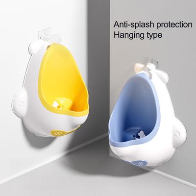Oală Urinal pentru Băieți Formă Avion Design Detașabil Învățare Interactivă Toaletă de Antrenament pentru Copii Mici Antrenor de Baie Instrument Utilitar