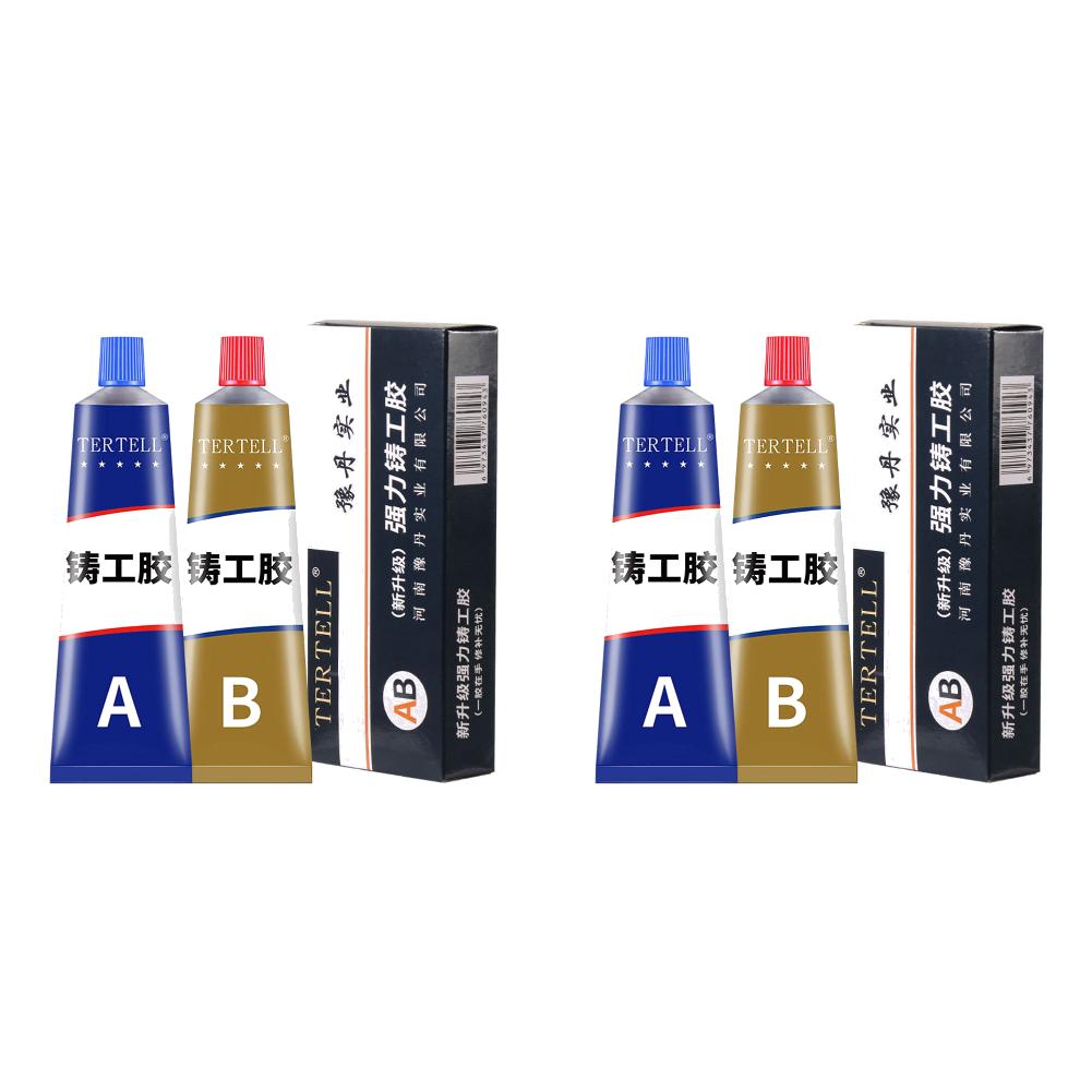 1-3PCS AB-Metal Adhesive Liquid Weld Aging Resistance Heat Resistant Glue Extrusion for Hard Plastics and Ceramics
