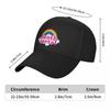 Custom Fashion Unisex Rainbow Rock Music Death Metal Baseball Cap Adult Adjustable Dad Hat for Unisex Sun Protection Snapback Hats