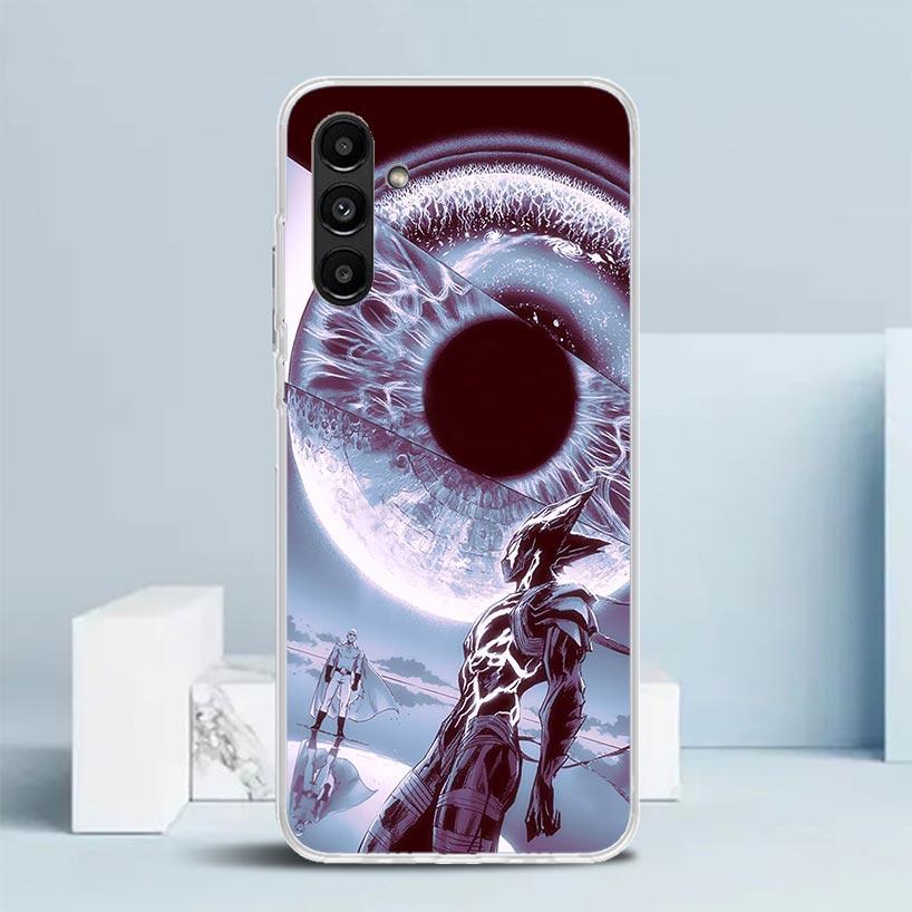 One P-Punch-Man Garou Phone Case For Samsung Galaxy A17 A37 A57 A16 A15 A14 A13 A56 A55 A54 A53 A36 A35 A34 A33 A26 A25 A24 A23