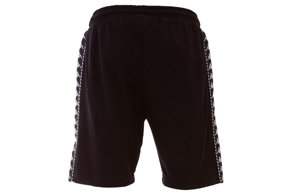 Kappa Italo Shorts, Mens black Shorts