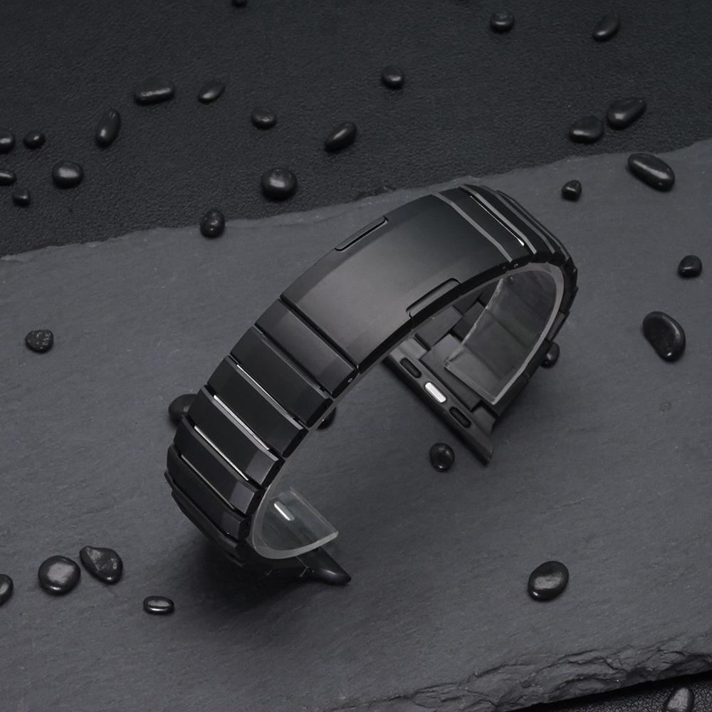Stainless Steel Band for Apple Watch Ultra 2 49mm 46mm 45mm 44mm 42mm 41mm 40mm 38mm Quick Fit Straps For Iwatch 10 9 7 8 Se 6 5