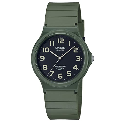 CASIO Casio MQ-24UC Женские стандартные аналоговые часы Женские рабочие часы Тонкие легкие Земляной цвет ...