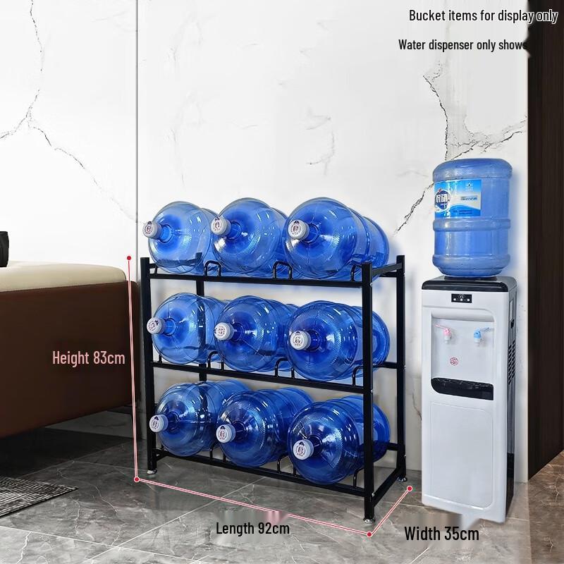 Floor-Standing Water Bottle Storage Rack