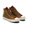 Converse Chuck 70 High Corduroy - Grüne Unisex Sneakers Gelb 172494C