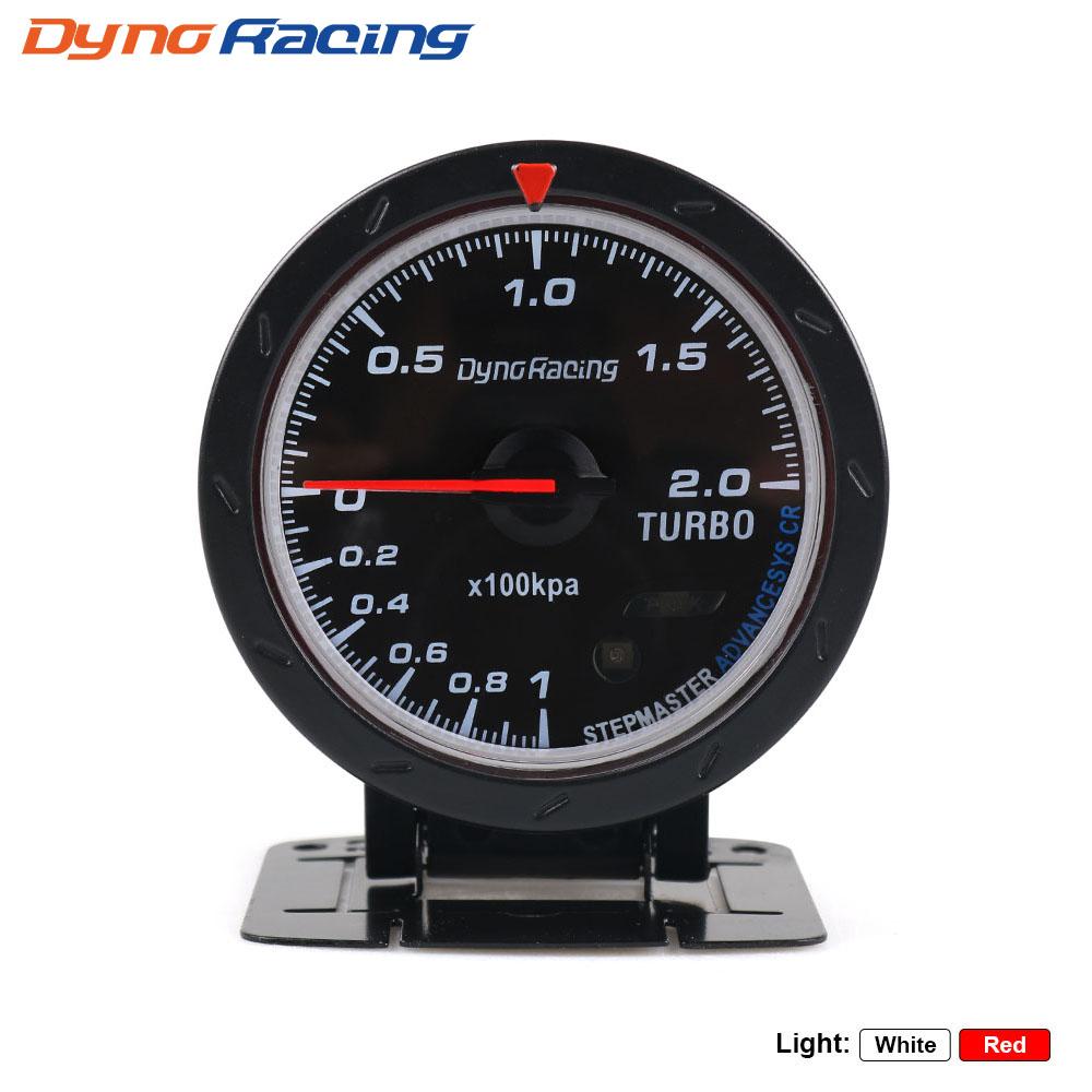 Dynoracing 60MM Volt meter Water temp Oil temp gauge Turbo Boost gauge Oil press meter Exhaust gas temp gauge EGT Vacuum gauge