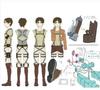 Attack On Titan Mikasa, Eren, Levi Full Body Leather Straps Gear - Survey Corps