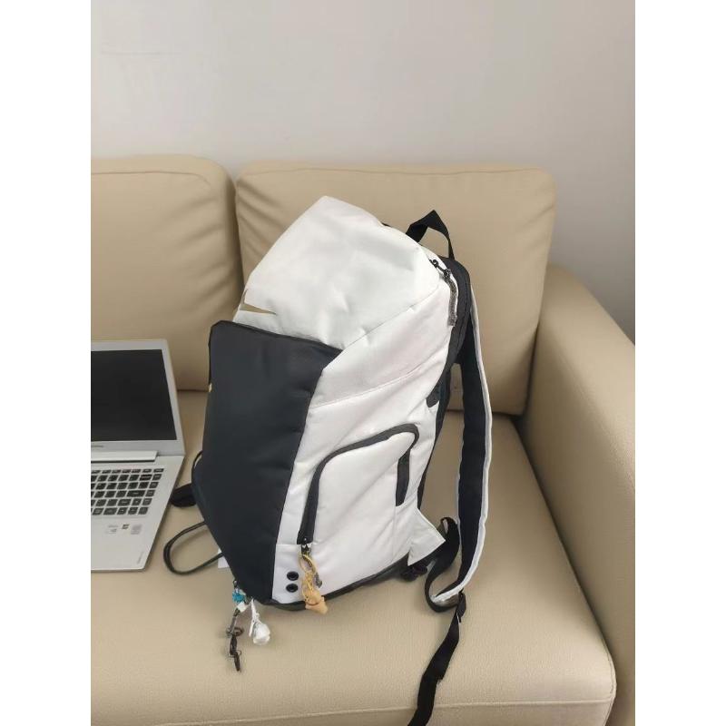 Nike Rucsac Poliester Hoops Elite Capacitate Mare Logo, Unisex, Negru/Alb-DX9786-100