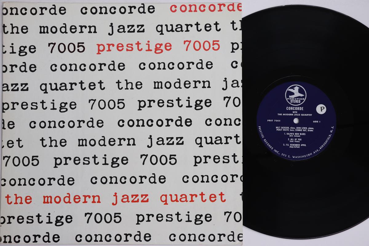 

LP Record MODERN JAZZ QUARTET Concorde PRST7005 Japan Jazz Used