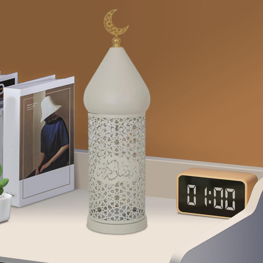 metal Lantern candle Lamp holder Ramadan Decoration Hollow Candle Holder Middle Eastern Style Tea candlestick for home deco
