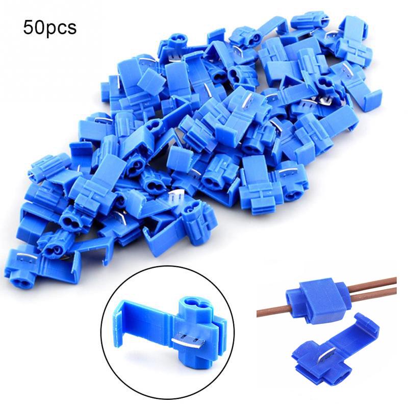 

50Pcs изолированные Быстрый Срапс провода Разъем Crimp Терминалы Кабельные разъемы