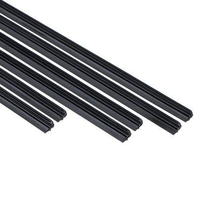 2 Stücke Tragbare Wischerblatt Nachfüllstreifen 6 Mm 14-22 Zoll Universal Auto Weichgummi Knochen Windschutzscheibe