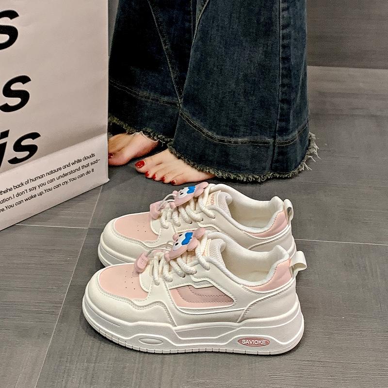 Fashion CRLAYDK Classic Womens Tennis Sneakers Walking Flat Low Top Casual Lace Up Platform Comfortable Fashion Red Shoes Skate Trainers