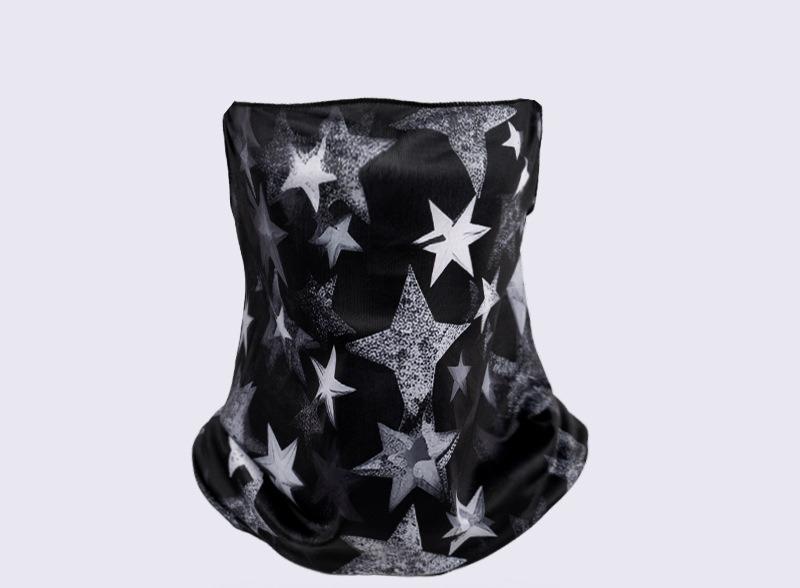 Universal Fit Outdoor Men Women Checkered Grid Face Mask Motorcycle Riding Neck Face Cover Windproof Anti-UV Cycling Tube Scarf