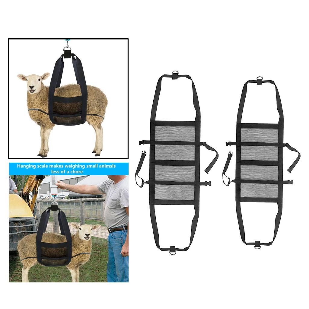 200lbs Livestock Weighing Strap Calf Sling Easy to Operate for Hogs Farm