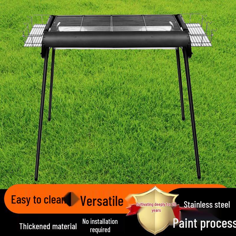 Beifu Portable Large BBQ Grill Set with Charcoal