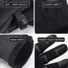 Waterproof Windproof Non-Slip Grips Glove Winter Warm Gloves Men Women Touch Screen for Cycling Driving Running Hiking