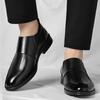 Herren formelle Lederschuhe Minimalistische und hochwertige Designstile Freizeit Business und Büro Schwarz oder Erwachsenenschuhe Heiß