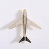 Stylish Rhinestone Aircraft Brooches for Women Enamel Transportation Pins Event Funny Luxury Gifts New Year Friends Decoration