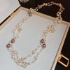 Korean Fashion Pearl Necklace - Extra Long, Elegant Sweater Chain for Autumn/Winter