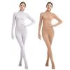 Nieuwe dames maillot 2 handen en voeten onesie zentai effen kleur podium tafel optreden kleding rollenspel kleding