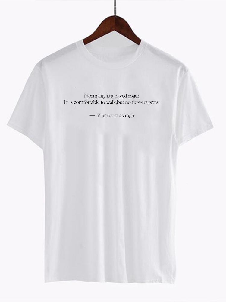 Unisex Van Gogh Van Goghing Van Gone Meme Funny T Shirt Hipsters Cute Tee z nadrukiem