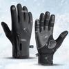 Winter Sports Gloves Conductive Fingertips Waterproof Windproof Construction Thermals Lining For Ski Cycling Activity
