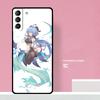 Genshin Impact GanYu Game Phone Case For Samsung Galaxy S26 S23 Ultra S20 S21 S22 S24 S25 Plus S10 S25 FE Cover Coque