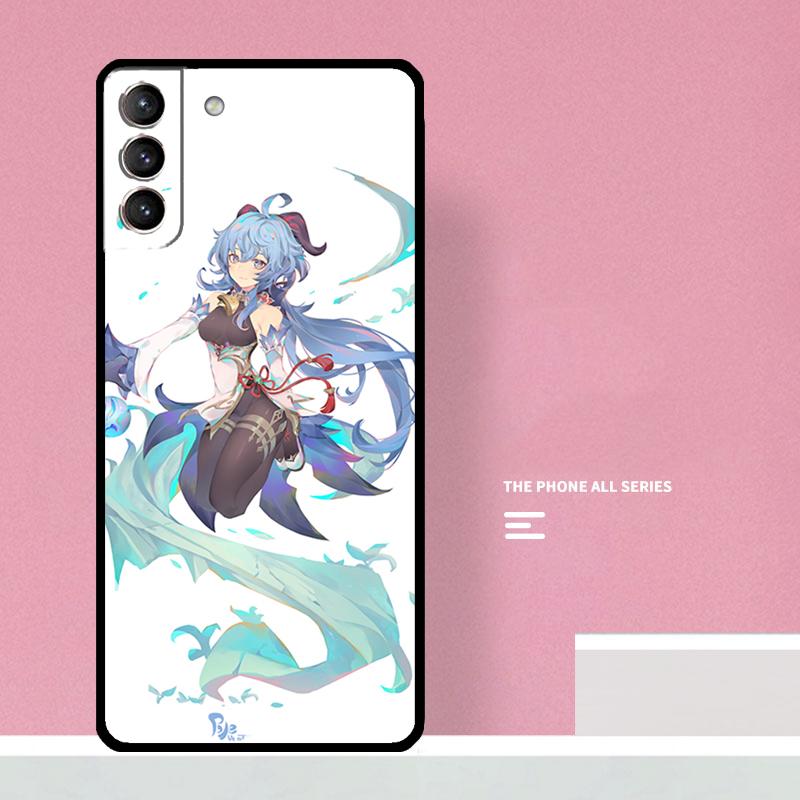 Genshin Impact GanYu Game Phone Case For Samsung Galaxy S26 S23 Ultra S20 S21 S22 S24 S25 Plus S10 S25 FE Cover Coque