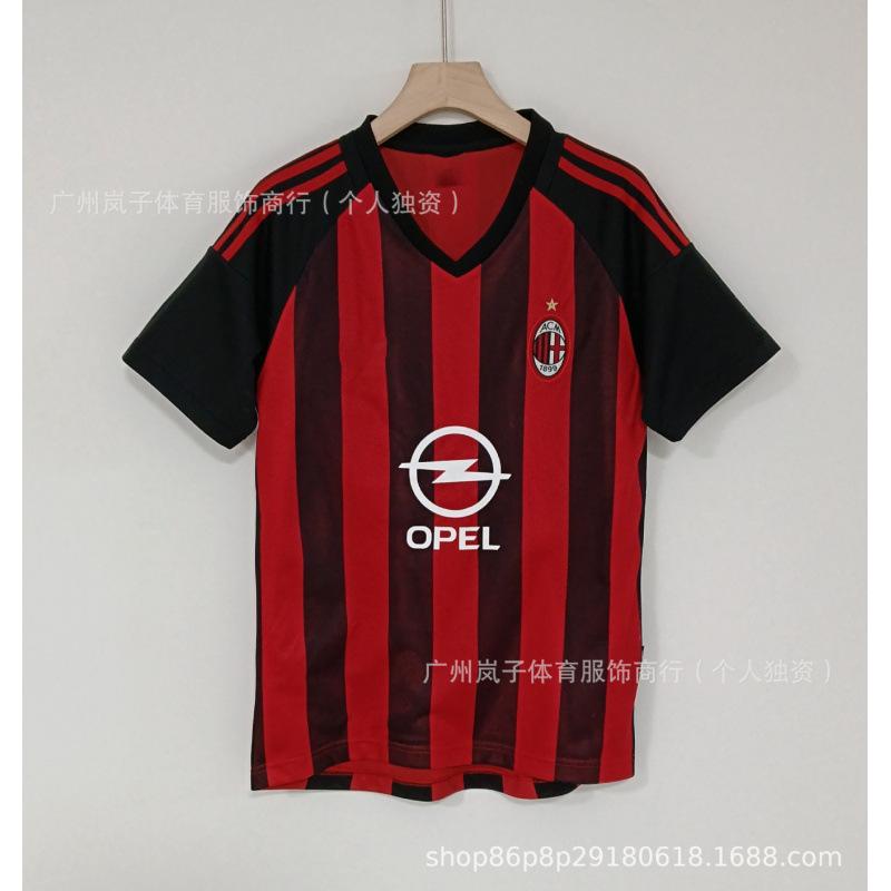 Vintage La Liga Santos, jersey Barcelona No. 10 Paris Portugal Inter Milan AC Brazil football jersey