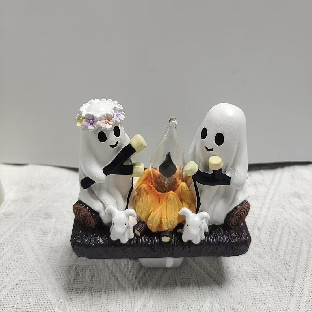 Призрачный костер Мерцающий Ночник-Украшение на Хэллоуин